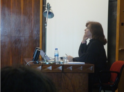 Provas de Agregação, Sónia Frota, 2011